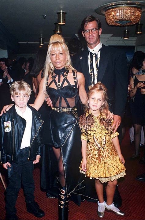 donatella versace as a young woman|donatella versace as a kid.